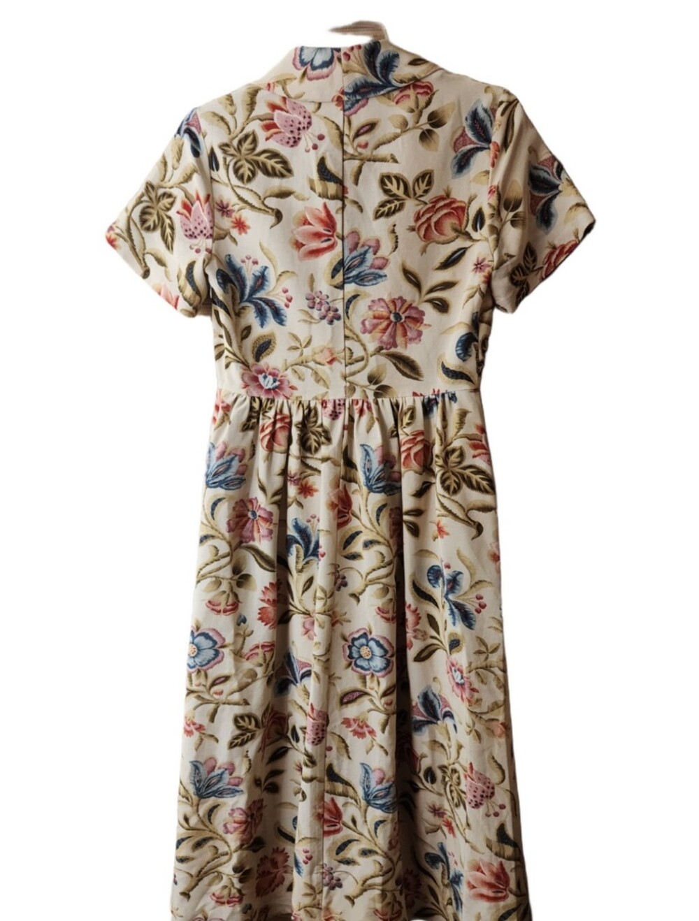 Tuckenuck Adelaide Cream Floral Midi Dress Size XS - Picture 4 of 8